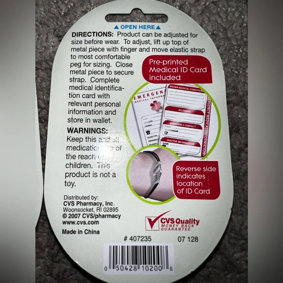 NWT 2 Medical ID Bracelets - Picture 3 of 6